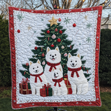 Natale del Samoiedo Coperta Trapuntata