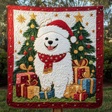 Gioia Natalizia del Samoiedo Coperta Trapuntata