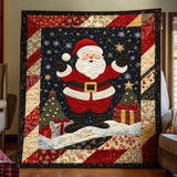 Babbo Natale di Natale Coperta Trapuntata