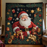 Doni a Profusione di Babbo Natale Coperta Trapuntata