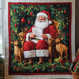 Allegra Magia di Babbo Natale Coperta Trapuntata