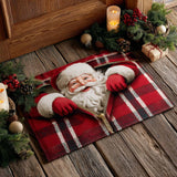 Babbo Natale Tartan con Zip Zerbino