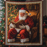 Caldo Abbraccio di Babbo Natale Coperta Trapuntata