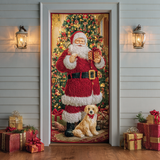 Meraviglia di Babbo Natale Copriporta Trapuntato