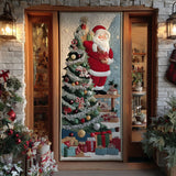 Babbo Natale della Gioia Copriporta Trapuntato