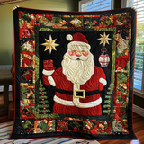 Gioia di Babbo Natale Coperta Trapuntata
