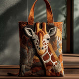 Sguardo della Savana Borsa Tote Trapuntata