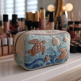 Tartaruga Marina Beauty Case Trapuntato