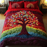 Seasons of Growth 3-Piece Quilted Bedding Set NCU0DK2463