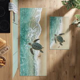 Marea di Serenità Tappeto da Cucina