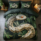 Set di Biancheria da Letto Trapuntata 3 Pezzi Serpente di Spiral
