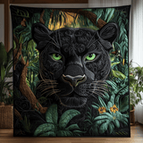 Pantera Ombrosa Coperta Trapuntata