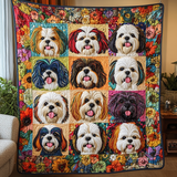 Giardino Shih Tzu Coperta Trapuntata