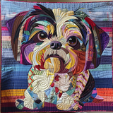 Scintillio Shih Tzu Coperta Trapuntata