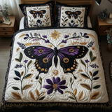 Set di Biancheria da Letto Trapuntata 3 Pezzi Falena di Shimmer