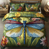 Set di Biancheria da Letto Trapuntata 3 Pezzi Ali di Shimmer