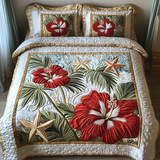 Set di Biancheria da Letto Trapuntata 3 Pezzi Flora di Shimmering