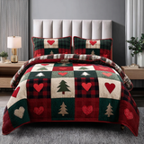 Set di Biancheria da Letto Trapuntata 3 Pezzi Pino di Shining