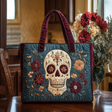 Fascino del Teschio Borsa Tote Trapuntata