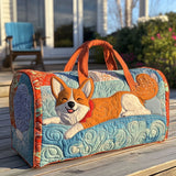 Corgi Sorridente Borsone Trapuntato