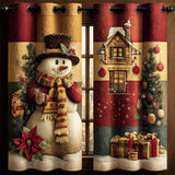 Parata di Neve delle Feste Tende Trapuntate