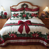Set di Biancheria da Letto Trapuntata 3 Pezzi Fiocco di Snowberry