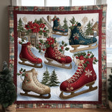Danza dei Fiocchi di Neve Coperta Trapuntata