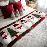 Natale Runner da Letto Trapuntato