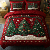 Set di Biancheria da Letto Trapuntata 3 Pezzi Sogno Innevato