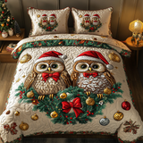 Set di Biancheria da Letto Trapuntata 3 Pezzi Sentinella Innevata