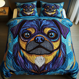 Set di Biancheria da Letto Trapuntata 3 Pezzi Sorrisi di Snuggly del Carlino