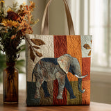 Elefante dell'Anima Borsa Tote Trapuntata