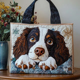 Spaniel Borsa Tote Trapuntata