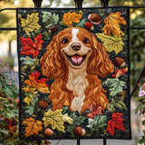 Giorni del Raccolto dello Spaniel Coperta Trapuntata
