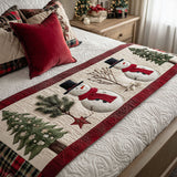 Scintilla di Natale Runner da Letto Trapuntato