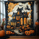 Magia di Halloween della Stagione Spettrale Coperta Trapuntata