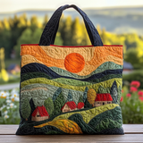 Cielo di Primavera Borsa Tote Trapuntata