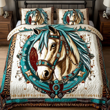 Set di Biancheria da Letto Trapuntata 3 Pezzi Sogno dello Stallone