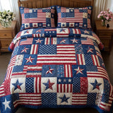 Set di Biancheria da Letto Trapuntata 3 Pezzi Gloria della Stella