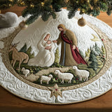 Stella di Betlemme Copri Base per Albero di Natale Trapuntato