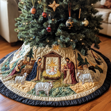 Stella della Pace Copri Base per Albero di Natale Trapuntato