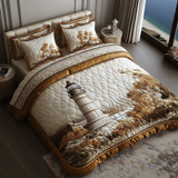Set di Biancheria da Letto Trapuntata 3 Pezzi Faro della Luce delle Stelle