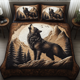 Starlit Prowler 3-Piece Quilted Bedding Set NCU0DV2751