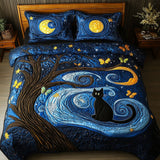Set di Biancheria da Letto Trapuntata 3 Pezzi Gattino di Starry-eyed