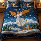 Set di Biancheria da Letto Trapuntata 3 Pezzi Stellato Messenger