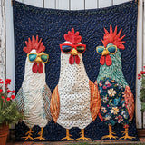 Stile Stellato del Gallo Coperta Trapuntata
