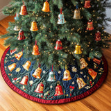 Note Stellate Copri Base per Albero di Natale Trapuntato