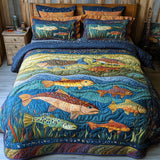 Set di Biancheria da Letto Trapuntata 3 Pezzi Serenità di Streamside