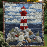 Faro a Strisce Coperta Trapuntata