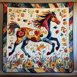 Cavallo Equestre Stupendo Coperta Trapuntata